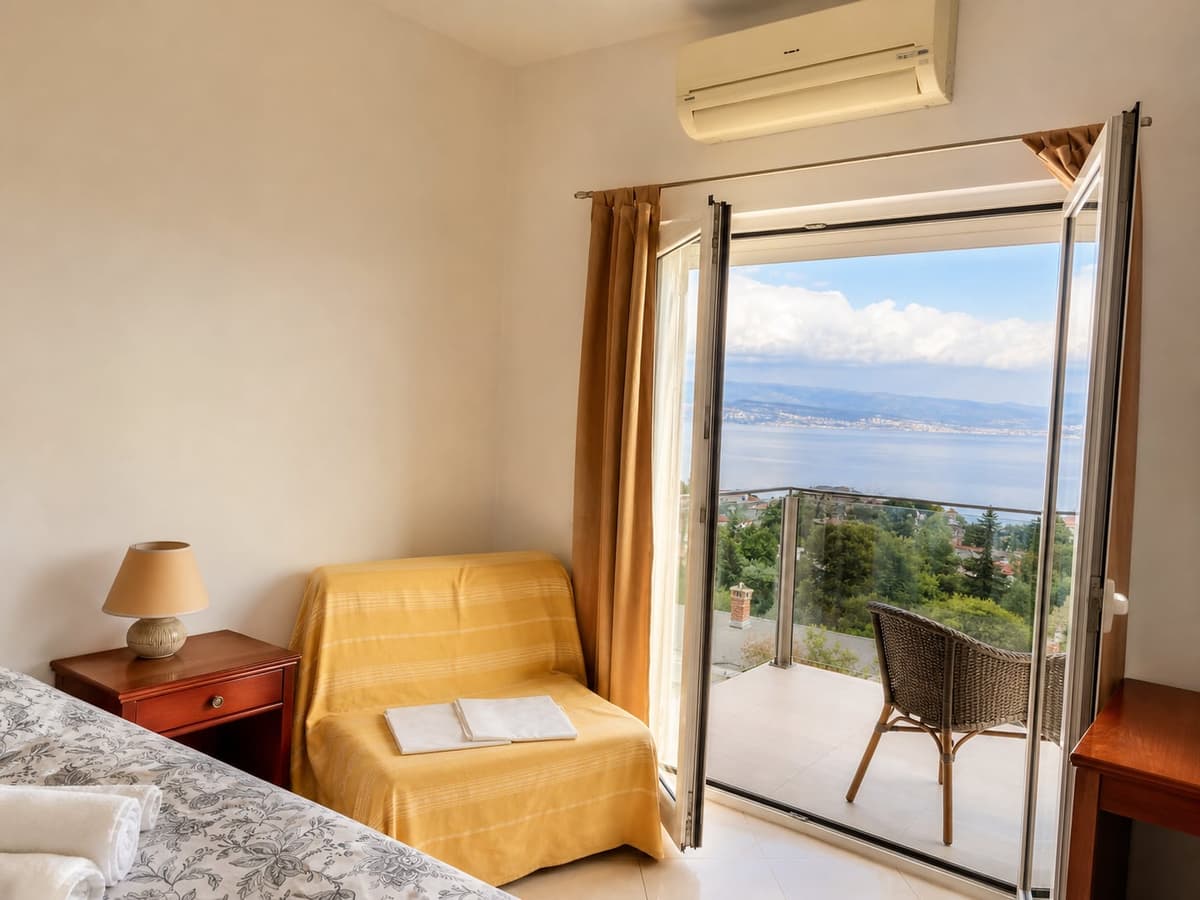 Double or Twin Room with Balcony & Sea View — photo 6